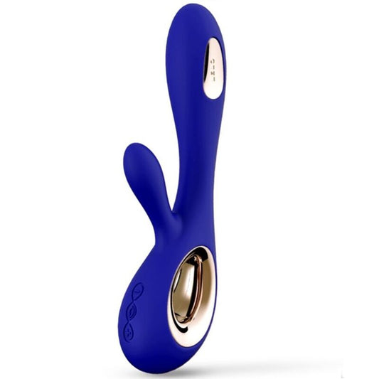 LELO SORAYA WAVE VIBRATOR RABBIT MIDNIGHT BLUE