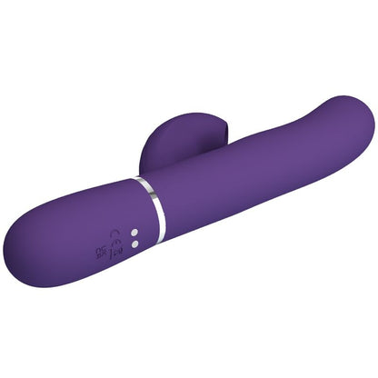 PRETTY LOVE PERLITA G SPOT VIBRATOR 3 IN 1 MULTIFUNCTION PURPLE