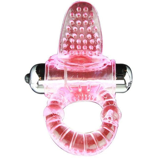 BAILE SWEET ABS 10 RHYTHMS RING PINK VIBRATOR PENIS RING