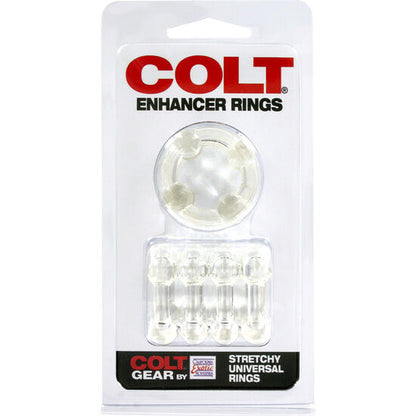 CALEXOTICS COLT ENHANCER RINGS CLEAR