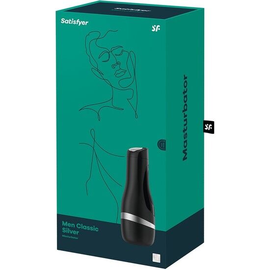 SATISFYER MASTURBATOR MEN CLASSIC SILVER