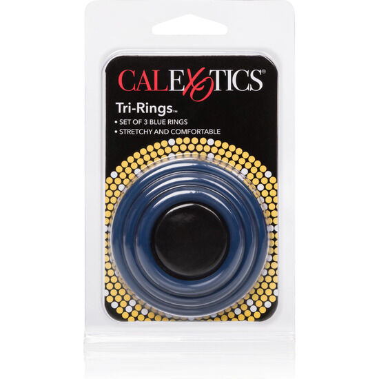 CALEXOTICS TRI RINGS BLUE