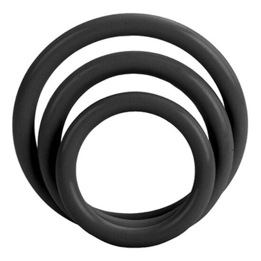 CALEXOTICS TRI RINGS BLACK