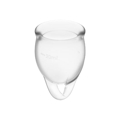 SATISFYER FEEL CONFIDENT MENSTRUAL CUP CLEAR 15 20 ML