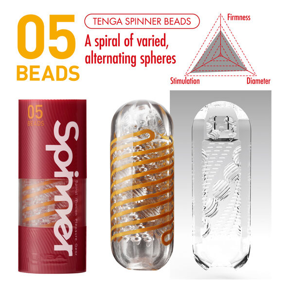 TENGA SPINNER MASTURBADOR BEADS