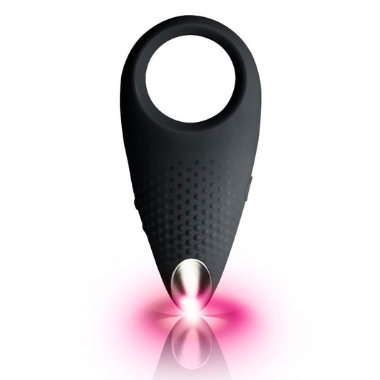 ROCKS OFF EMPOWER RECHARGEABLE COUPLES STIMULATOR BLACK