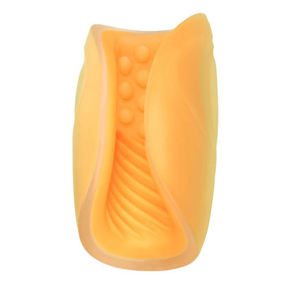 CALEXOTICS BEADED GRIP MASTURBATOR ORANGE