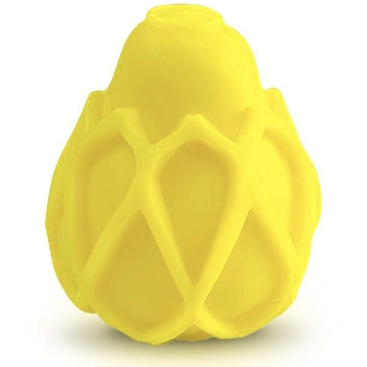 G VIBE REUSABLE YELLOW TEXTURED MASTURBATOR EGG