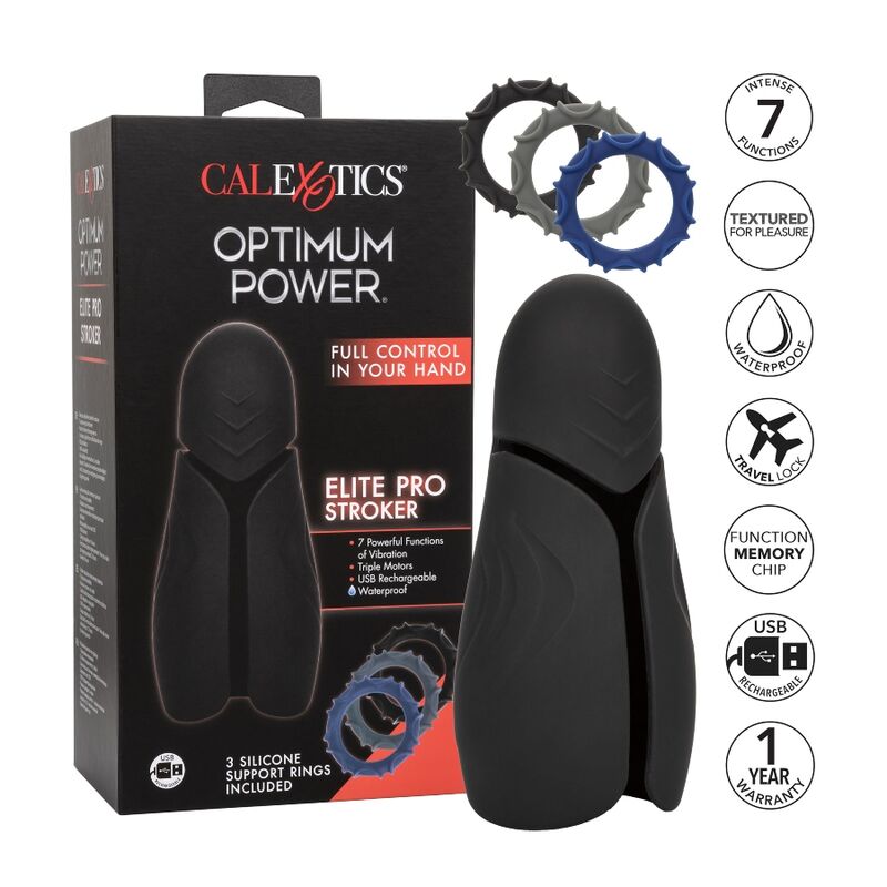 CALEXOTICS MASTURBATOR ELITE PRO STROKER