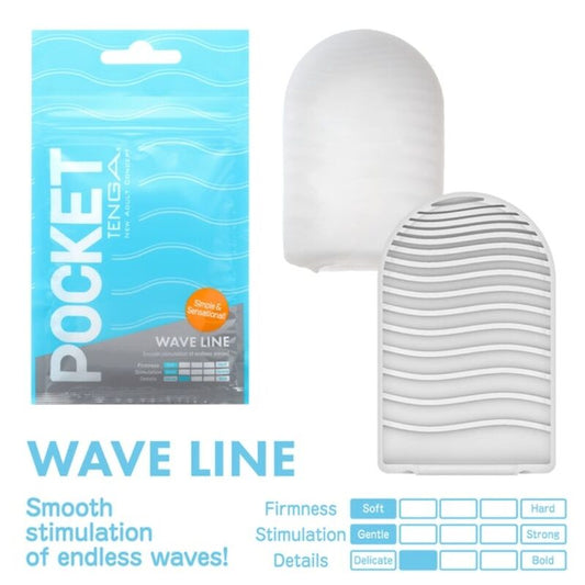 TENGA WAVE LINE POCKET MASTURBATOR