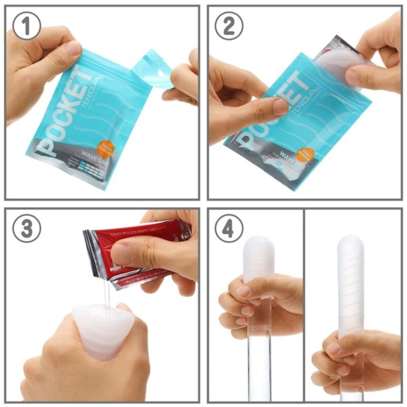 TENGA BLOCKED EDGE POCKET MASTURBATOR