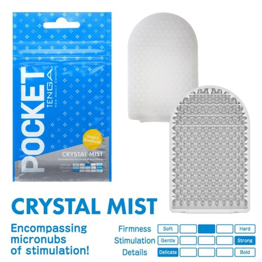 TENGA CRYSTAL MIST POCKET MASTURBADOR