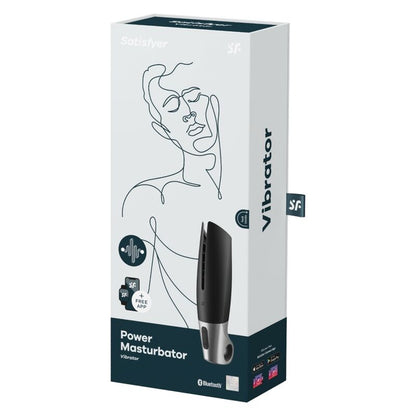 SATISFYER POWER MASTURBATOR BLACK