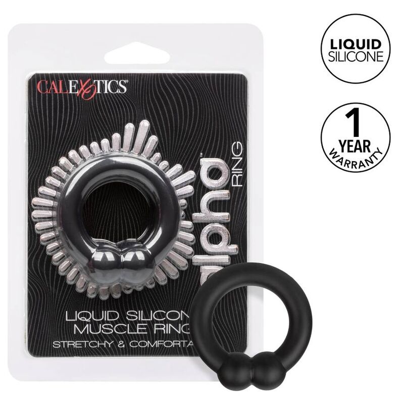 CALEXOTICS ALPHA MUSCLE RING BLACK