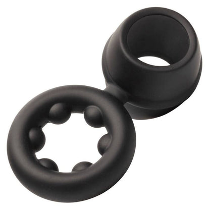 CALEXOTICS ALPHA DUAL MAGNUM RING BLACK