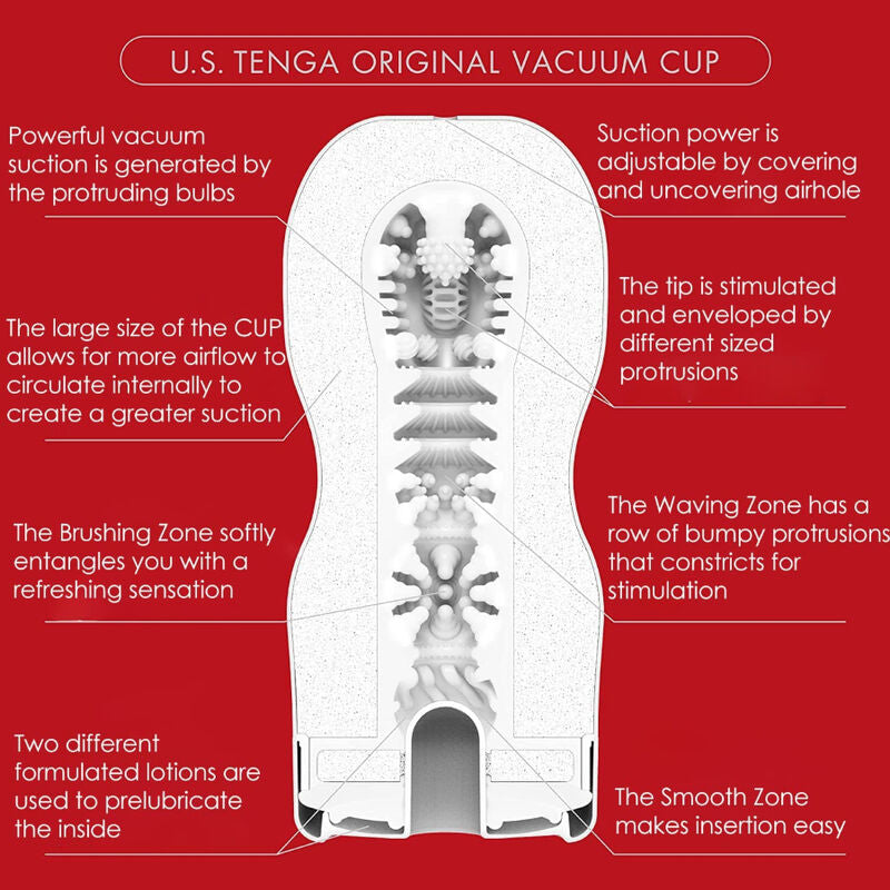 TENGA US ORIGINAL VACUUM CUP MASTURBATOR