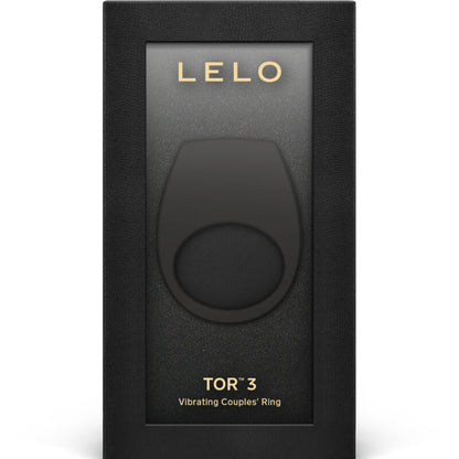 LELO TOR 3 BLACK VIBRATOR RING