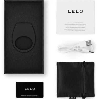 LELO TOR 3 BLACK VIBRATOR RING