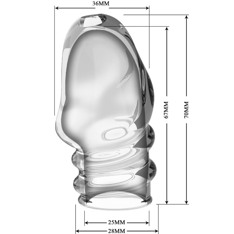 PRETTY LOVE JEREMY TRANSPARENT PENIS THICKER