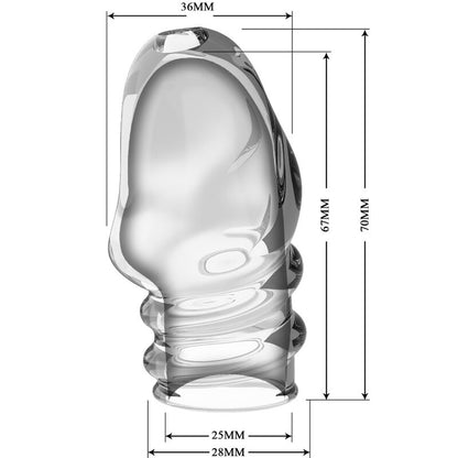 PRETTY LOVE JEREMY TRANSPARENT PENIS THICKER