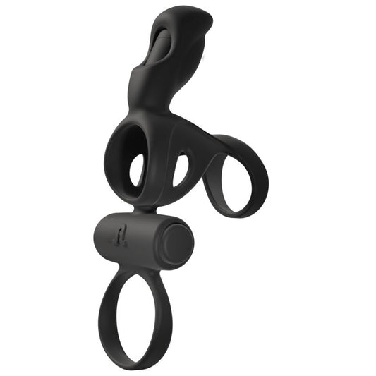 ADRIEN LASTIC SPARTACUS RING PENIS SHEATH WITH VIBRATOR