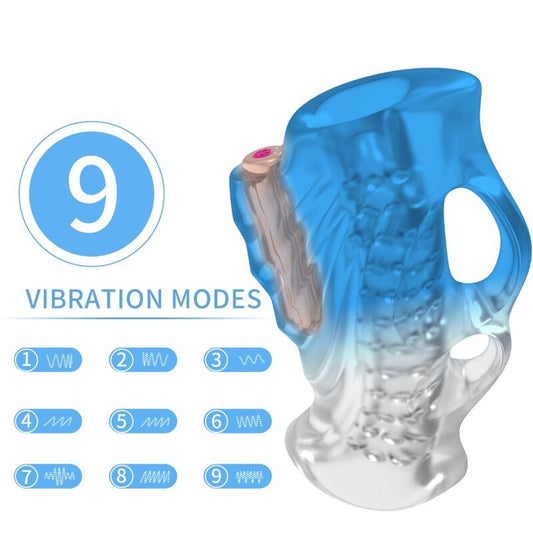 ARMONY MASTURBATOR FINGER VIBRATOR BLUE GRADIENT