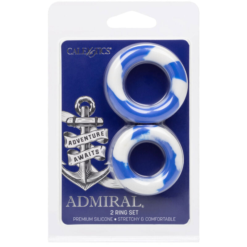 CALEXOTICS ADMIRAL SET 2 PENIS RINGS