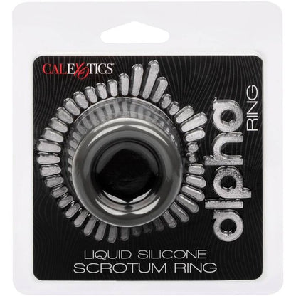 CALEXOTICS ALPHA SCROTUM STRETCHING RING BLACK