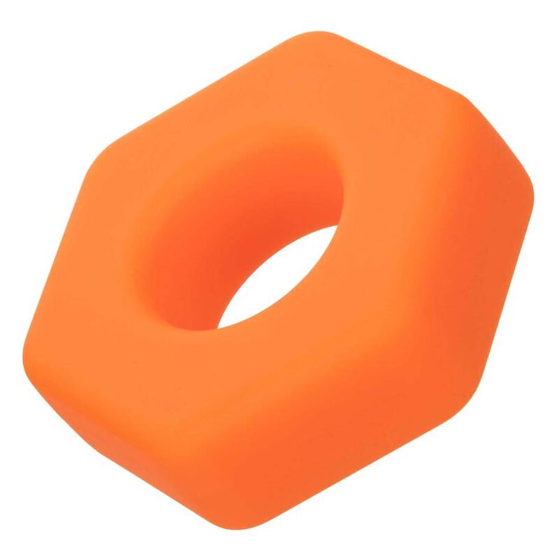 CALEXOTICS ALPHA PROLONG SEXAGON RING ORANGE