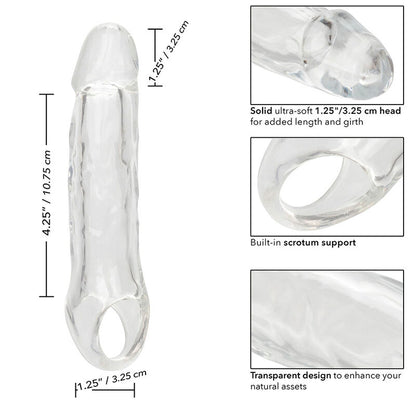 CALEXOTICS PERFORMANCE MAXX CLEAR EXTENSION 55 TRANSPARENT