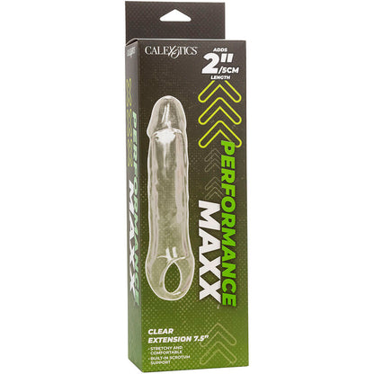 CALEXOTICS PERFORMANCE MAXX CLEAR EXTENSION 75 TRANSPARENT