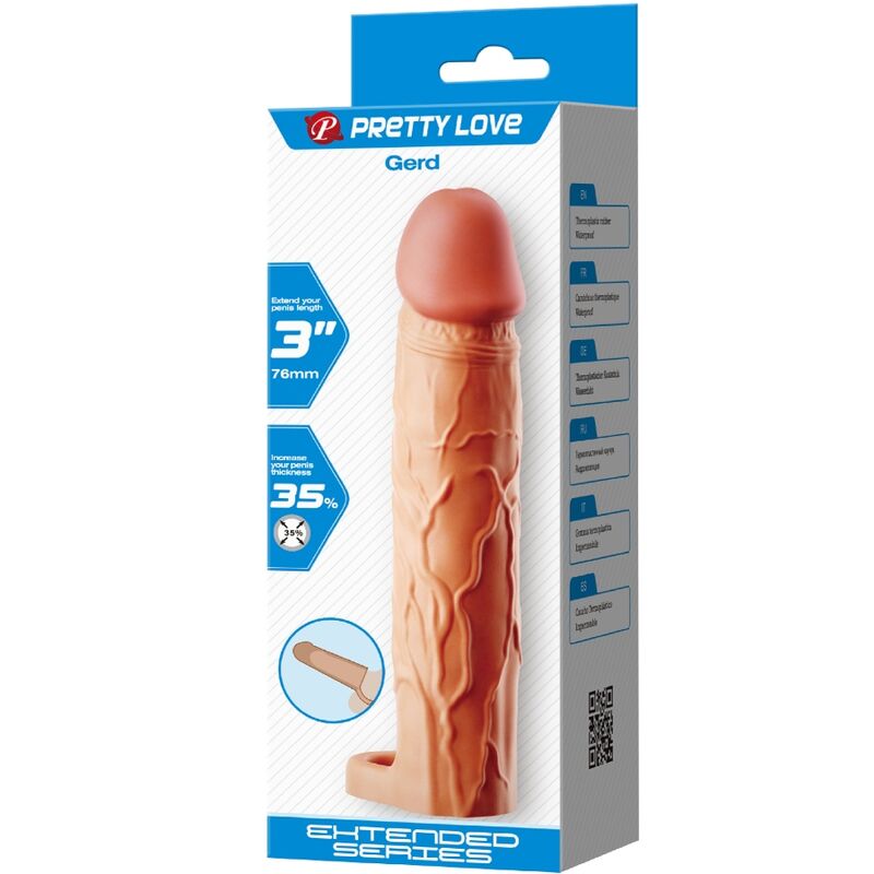 PRETTY LOVE GERD PENIS EXTENDER COVER FLESH