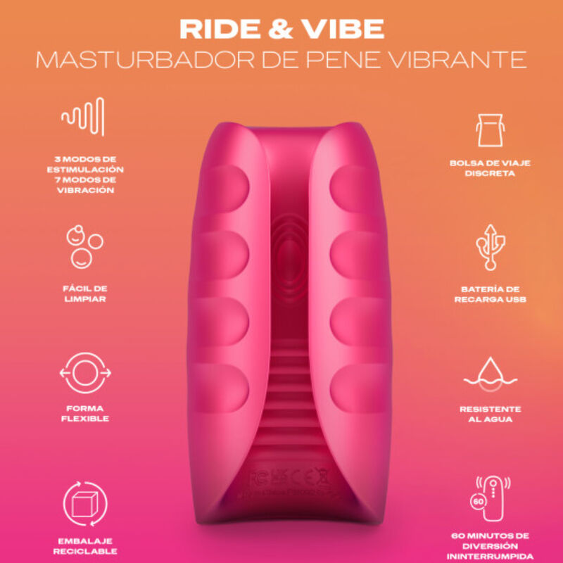 DUREX TOY RIDE VIBE VIBRATOR MASTURBATOR