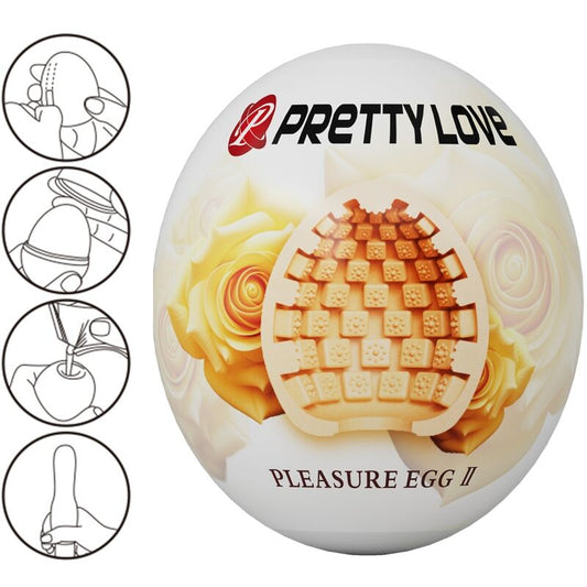 PRETTY LOVE MALE MASTURBATOR EGG FLESH