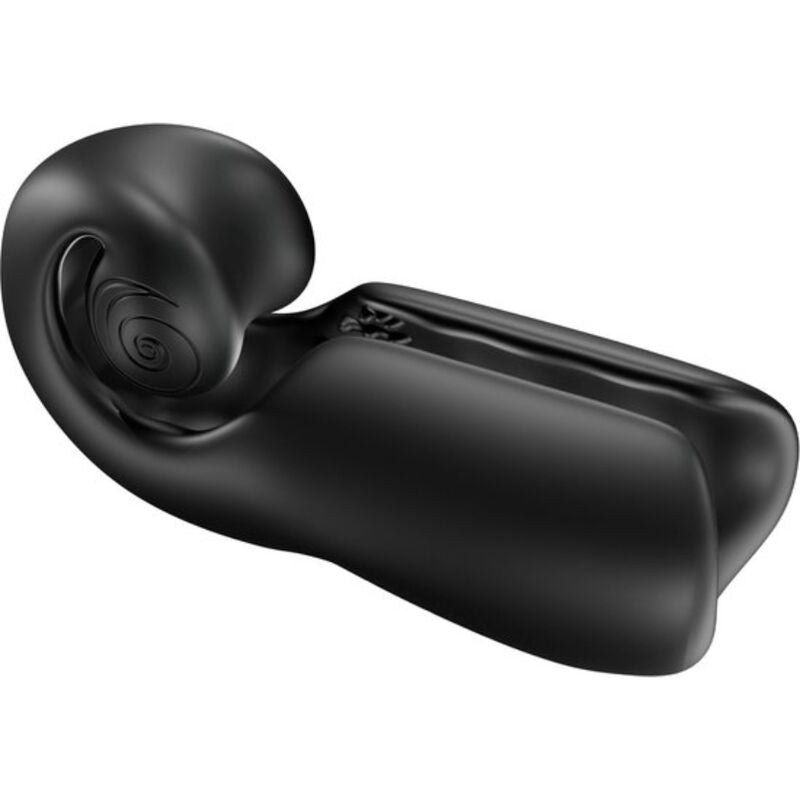 SNAIL VIBE EVO FOR HIM MALE MASTURBATOR SLIDE N ROLL BLACK