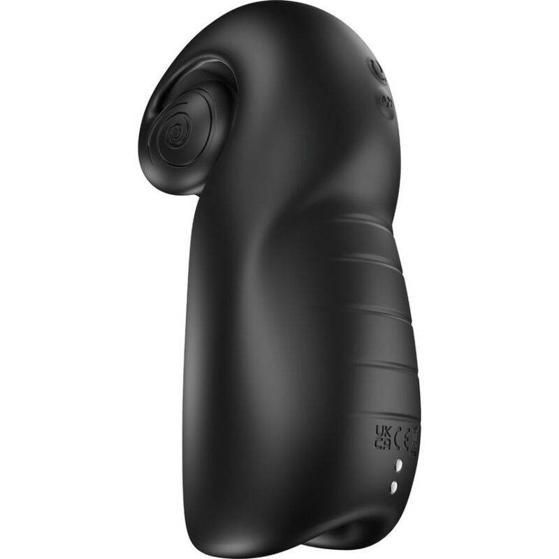 SNAIL VIBE EVO FOR HIM MALE MASTURBATOR SLIDE N ROLL BLACK