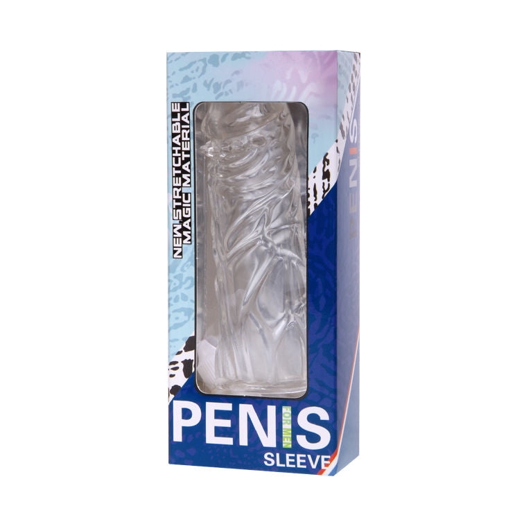 BAILE LILAC COVER FOR THE PENIS IN ADAPTABLE SILICONE 13 CM