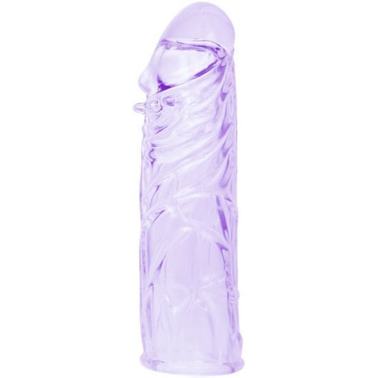 BAILE LILAC COVER FOR THE PENIS IN ADAPTABLE SILICONE 13 CM