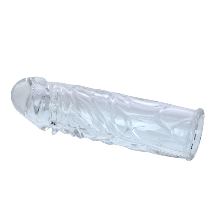 BAILE PINK STIMULATING SILICONE PENIS COVER 13 CM