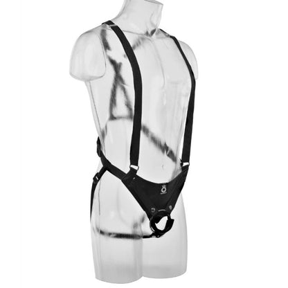 KING COCK 305 CM HOLLOW STRAP ON SUSPENDER SYSTEM FLESH