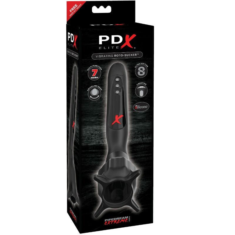 PDX ELITE VIBRATING ROTO SUCKER