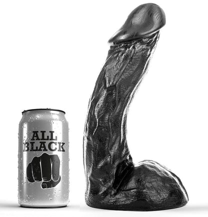 ALL BLACK DONG 23 CM