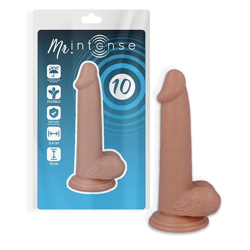 MR INTENSE 10 REALISTIC COCK 18 CM O 34 CM