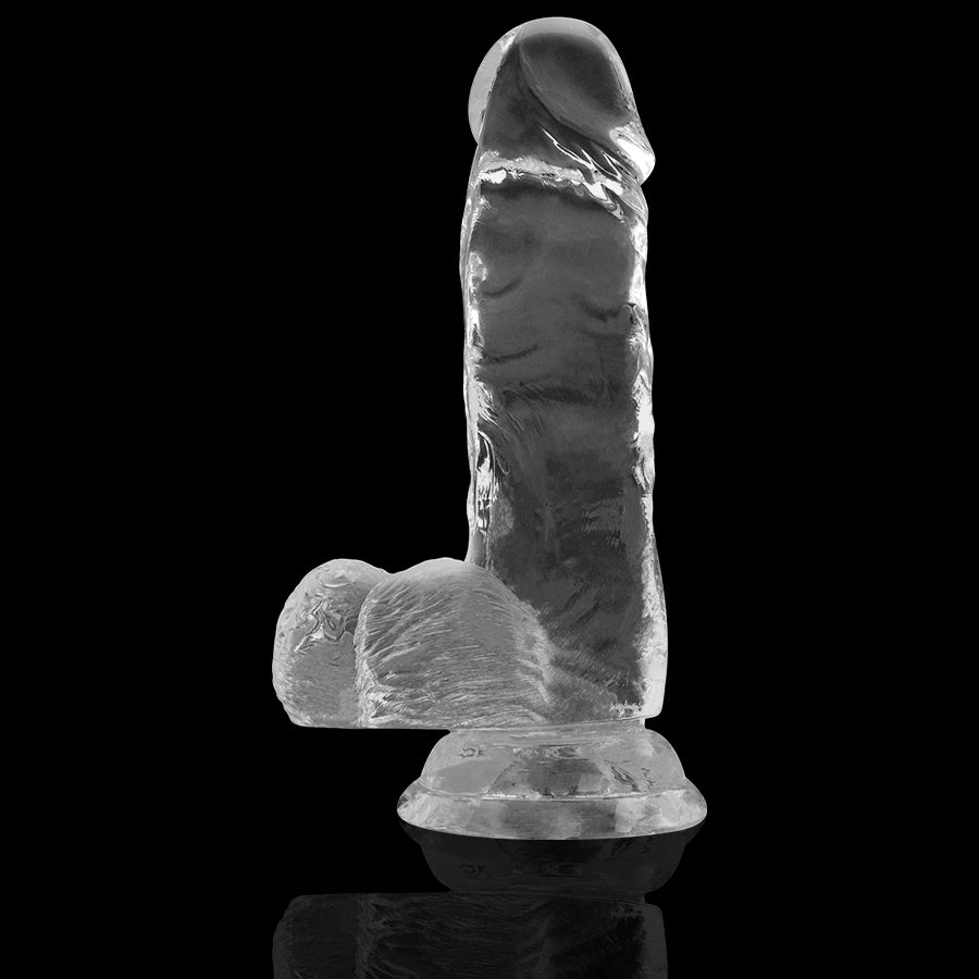 X RAY CLEAR COCK WITH BALLS 155 CM O 35 CM