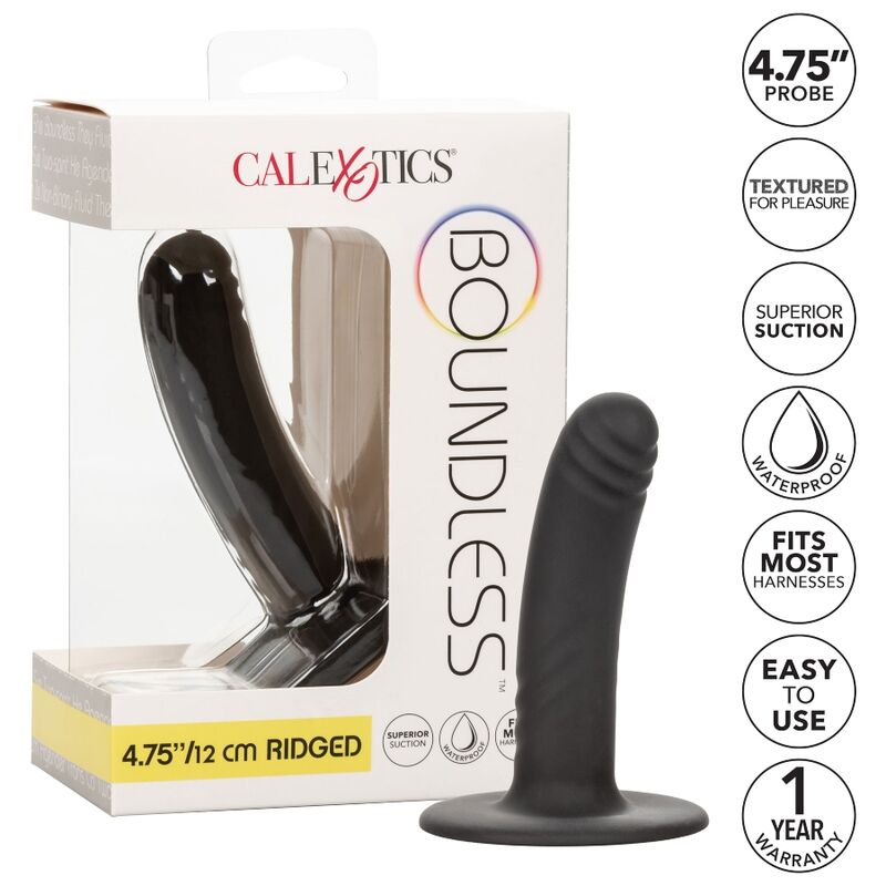 CALEXOTICS BOUNDLESS DILDO 12 CM COMPATIBLE WITH HARNESS