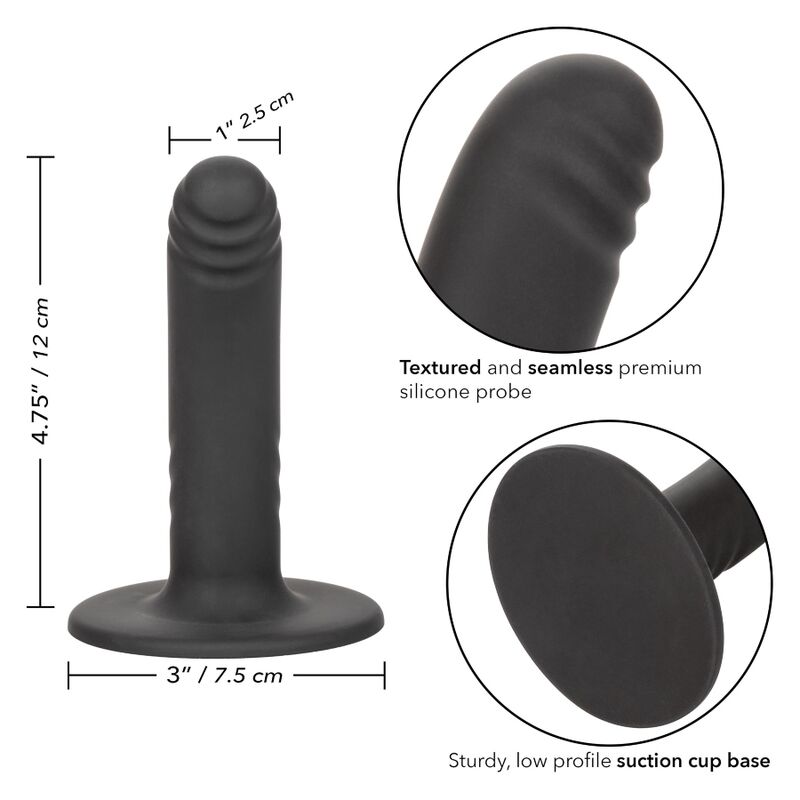 CALEXOTICS BOUNDLESS DILDO 12 CM COMPATIBLE WITH HARNESS