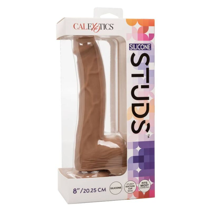 CALEXOTICS SILICONE STUDS 2032 CM BROWN