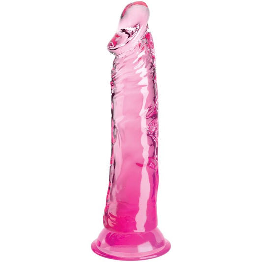 KING COCK CLEAR REALISTIC PENIS 197 CM PINK