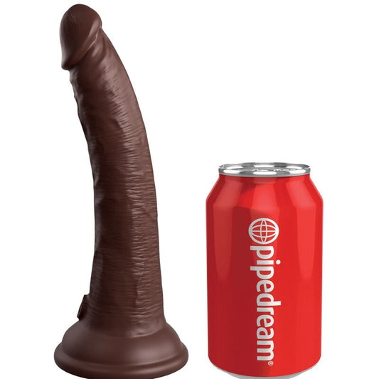 KING COCK ELITE REALISTIC SILICONE DILDO 178 CM BROWN