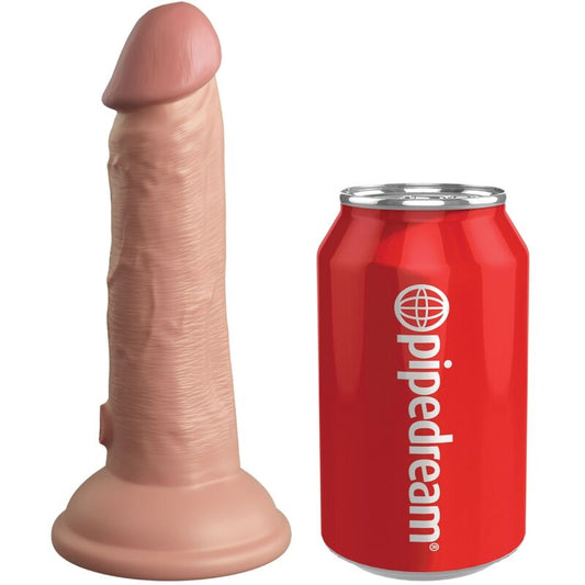 KING COCK ELITE REALISTIC DILDO VIBRATING SILICONE 152 CM